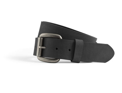 Leather Belt 1 1/2" Belt Accessories Black 32