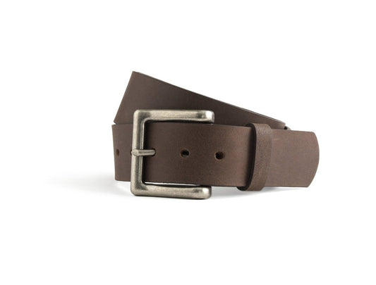 Leather Belt 1 3/4" Belt Accessories Brown 32