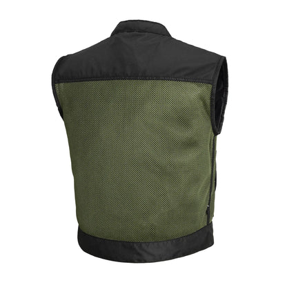 Lowrider Moto Mesh Men's Motorcycle Vest Men's Moto Mesh Vest First Manufacturing Company