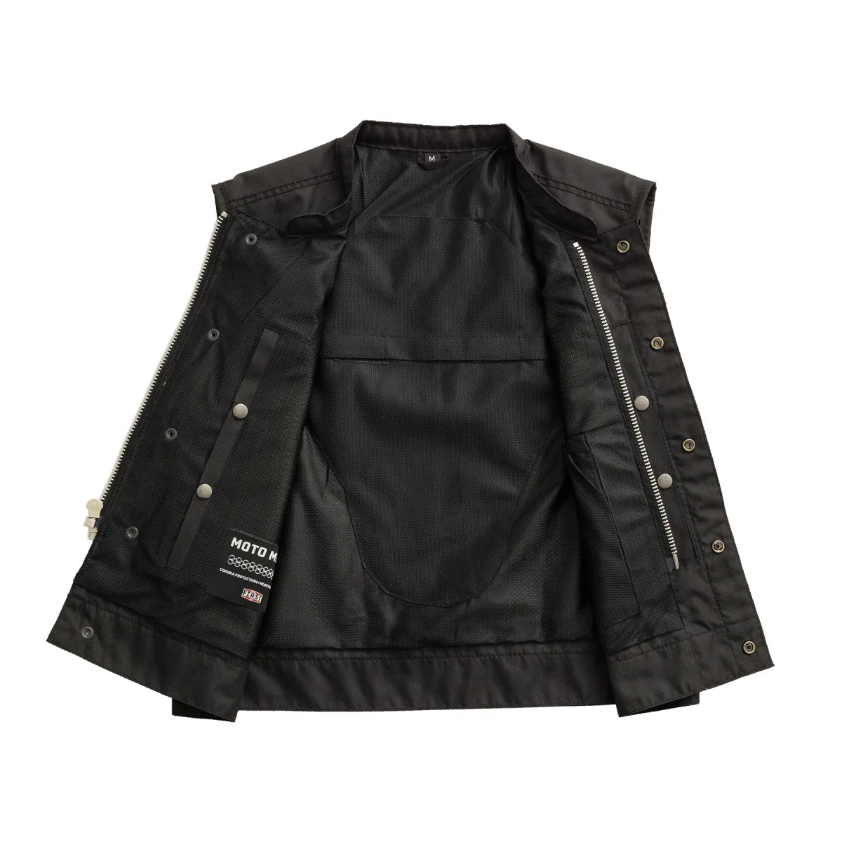 Lowrider Moto Mesh Men's Motorcycle Vest Men's Moto Mesh Vest First Manufacturing Company