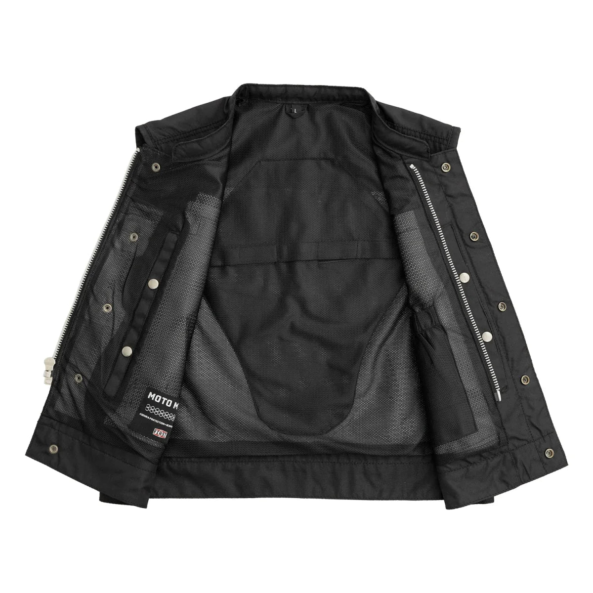 Lowrider Moto Mesh Men's Motorcycle Vest Men's Moto Mesh Vest First Manufacturing Company