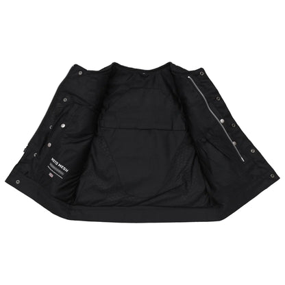 Lowside Hornet Moto Mesh Men's Club Style Vest Men's Moto Mesh Vest First Manufacturing Company