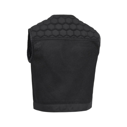 Lowside Hornet Moto Mesh Men's Club Style Vest Men's Moto Mesh Vest First Manufacturing Company