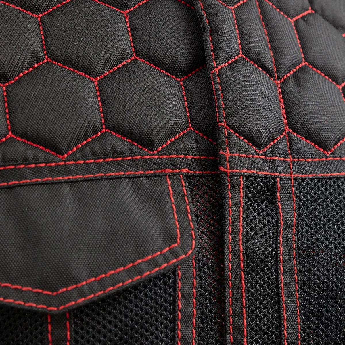 Lowside Hornet Moto Mesh Men's Club Style Vest Men's Moto Mesh Vest First Manufacturing Company