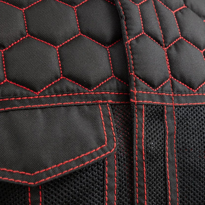 Lowside Hornet Moto Mesh Men's Club Style Vest Men's Moto Mesh Vest First Manufacturing Company