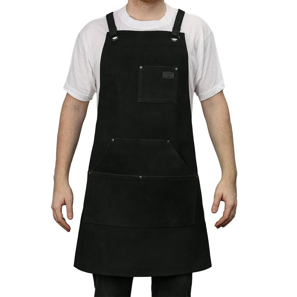 Machinist Apron Apron First Manufacturing Company Black Rough Suede