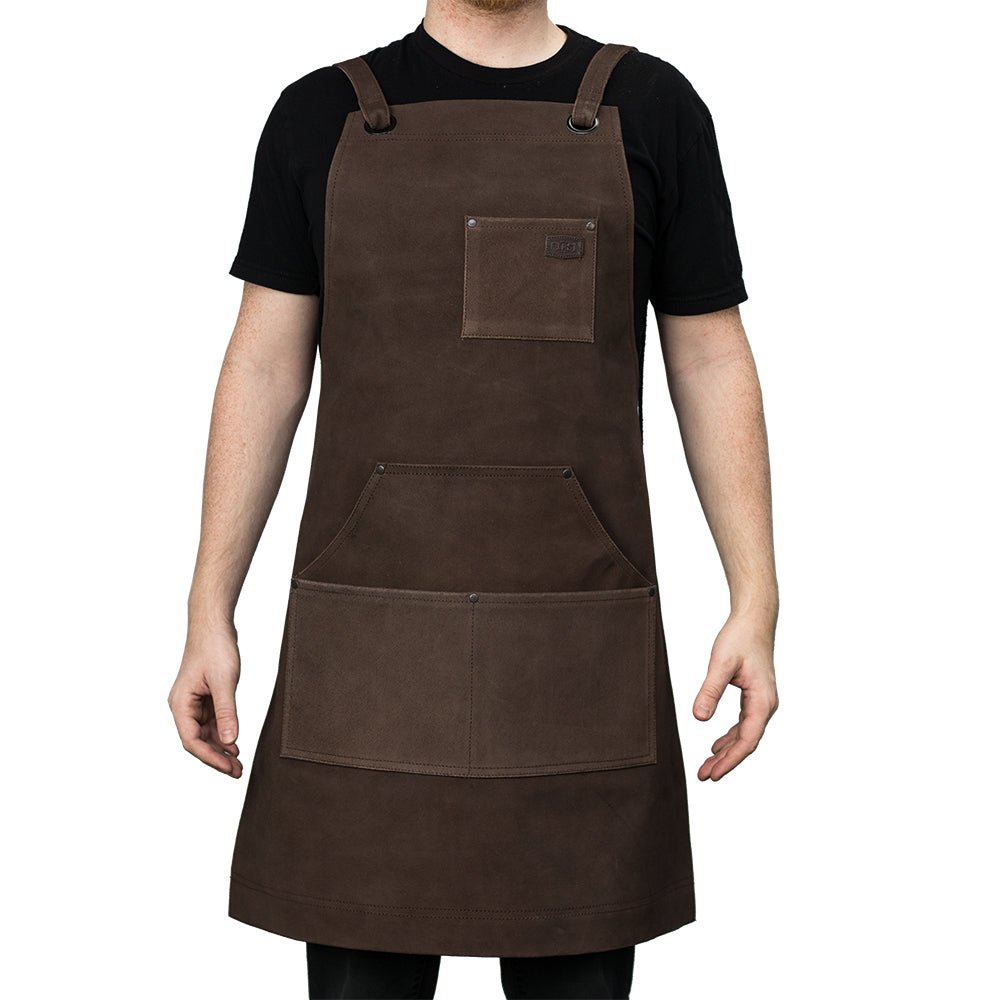 Machinist Apron Apron First Manufacturing Company Brown Rough Suede