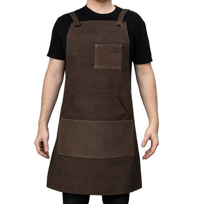 Machinist Apron Apron First Manufacturing Company Brown Rough Suede