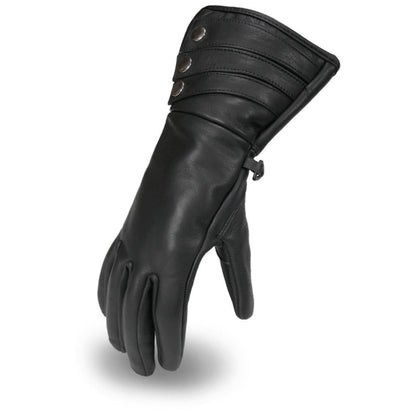 Madame Women's Gauntlet Gloves Women's Gauntlet First Manufacturing Company Black XS