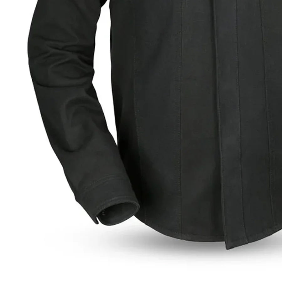 Mercer - Men's Motorcycle Canvas Shirt Men's Shirt First Manufacturing Company
