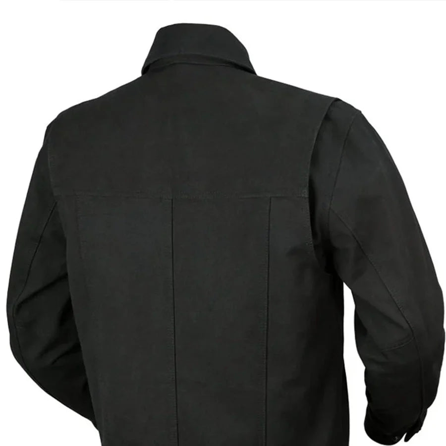 Mercer - Men's Motorcycle Canvas Shirt Men's Shirt First Manufacturing Company