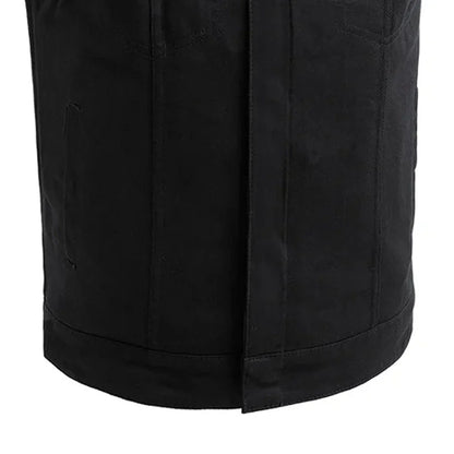 No Limit - Men's Motorcycle Twill Vest Men's Twill Vest First Manufacturing Company