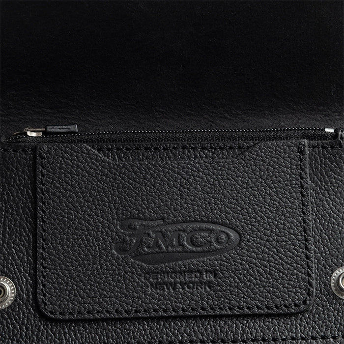 SMALL TRUCKER - Vegetable Tanned Leather Wallet Leather Wallet First Manufacturing Company