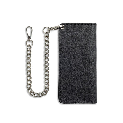 LARGE TRUCKER - Vegetable Tanned Leather Wallet Leather Wallet First Manufacturing Company