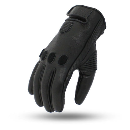 Pinnacle Men's Motorcycle Gloves Men's Gloves First Manufacturing Company Black XS