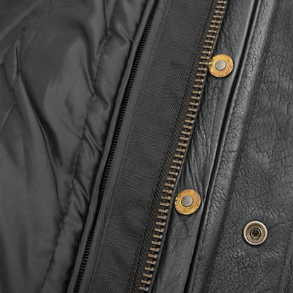 Raider Men's Motorcycle Leather Jacket Men's Leather Jacket First Manufacturing Company