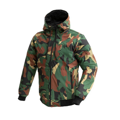 Reign Men's Breathable Rain Jacket Men's Rain Jacket Jackets Green Camo S