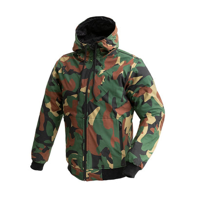 Reign Men's Breathable Rain Jacket Men's Rain Jacket First Manufacturing Company Green Camo S
