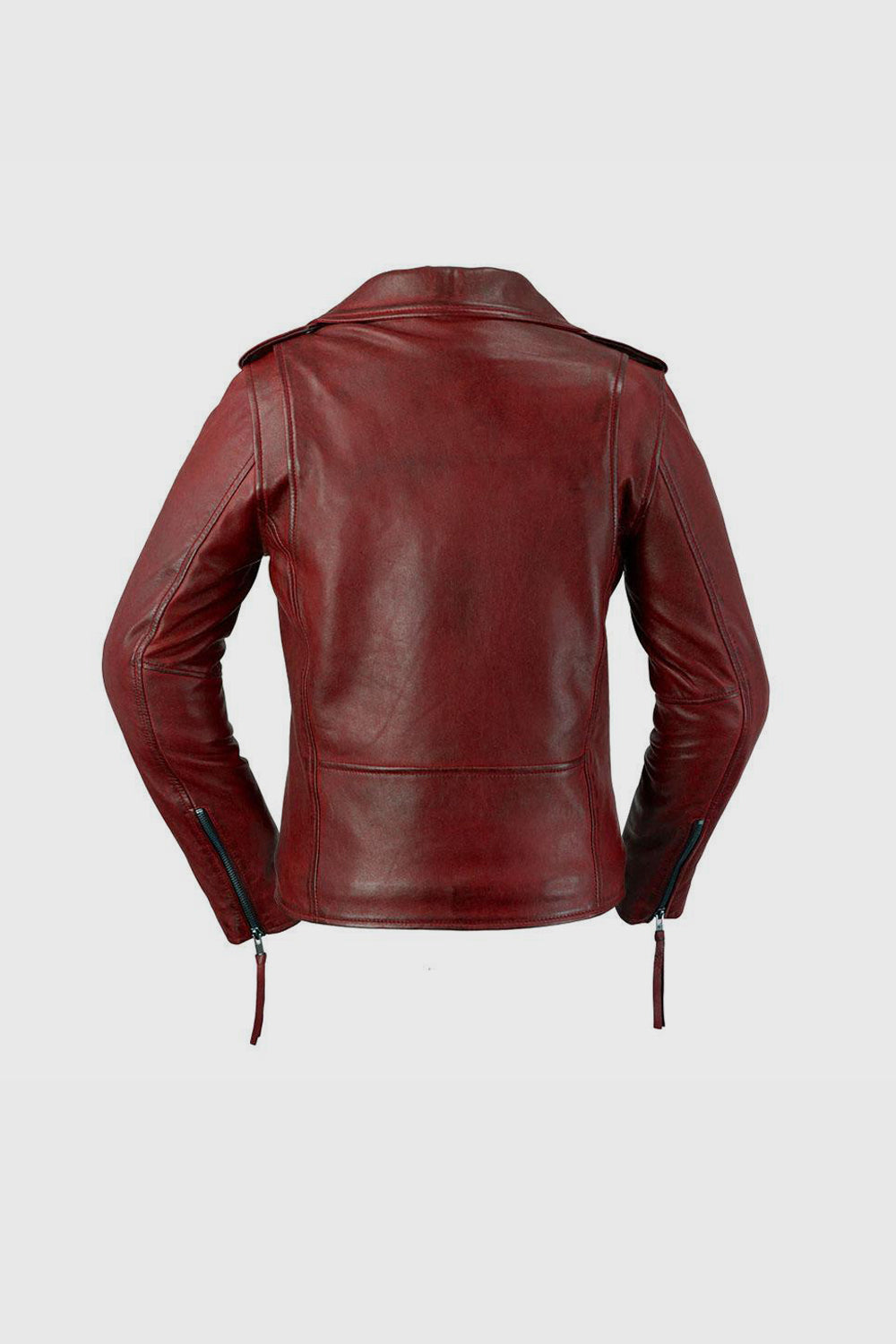 Rockstar Moto Lambskin Leather Jacket Women's Fashion Leather Jacket FMCo   