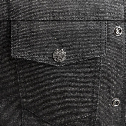 Rook - Vest Only - Men's Motorcycle Denim Vest Men's Denim Vest First Manufacturing Company