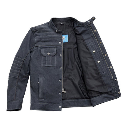 Rowdy Men's Thunder Denim Motorcycle Jacket (Copy) Men's Thunder Denim Jacket First Manufacturing Company