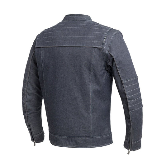 Rowdy Men's Thunder Denim Motorcycle Jacket (Copy) Men's Thunder Denim Jacket First Manufacturing Company