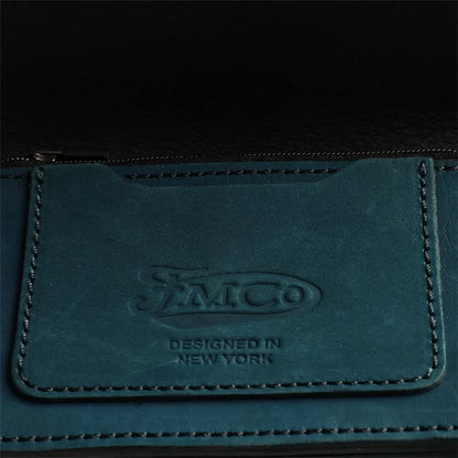SMALL TRUCKER - Vegetable Tanned Leather Wallet