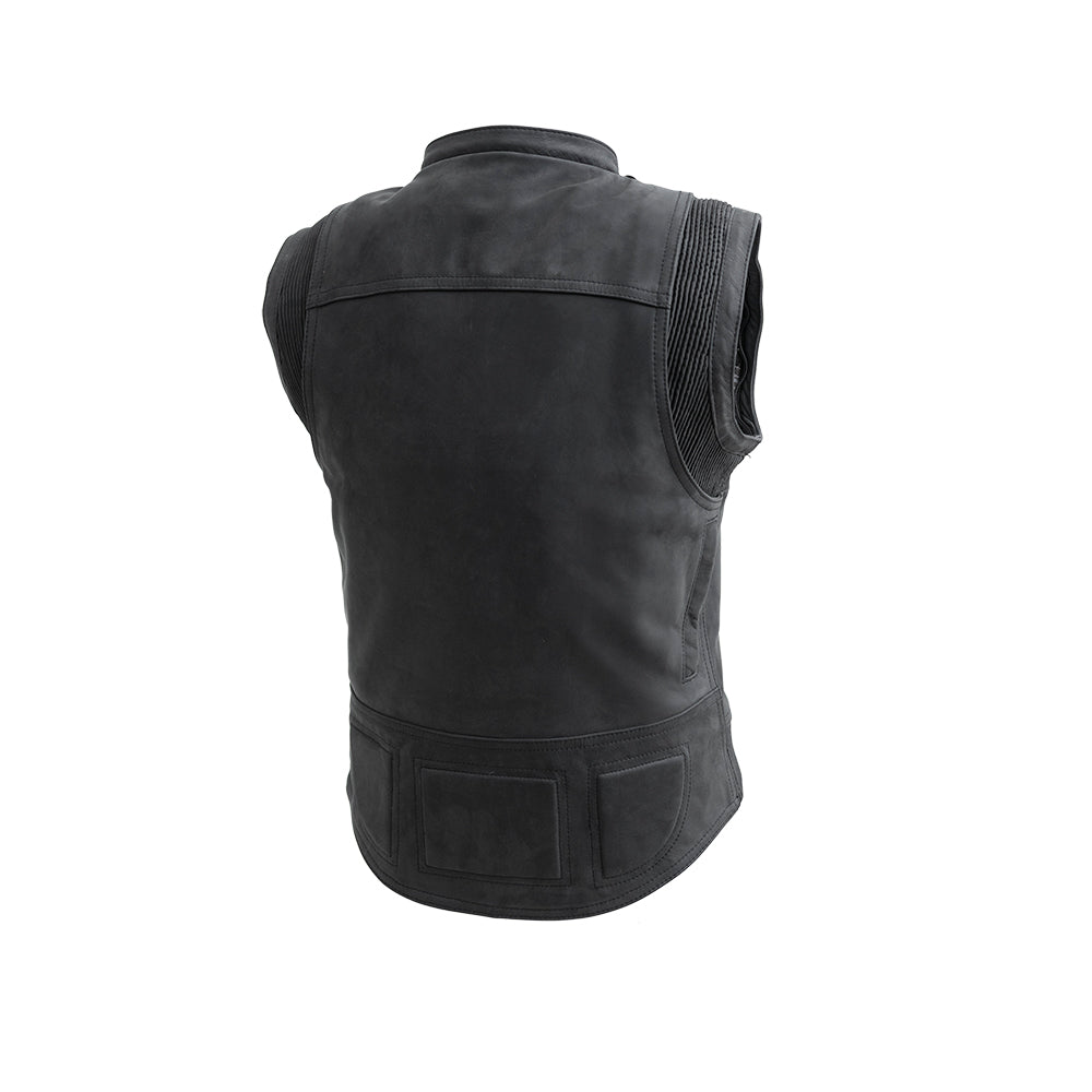 RYBAK Women's Leather Biker Club Jacket Women's Jacket First Manufacturing Company