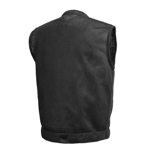 Sharp Shooter Moto Mesh Men's Motorcycle Vest Men's Moto Mesh Vest First Manufacturing Company