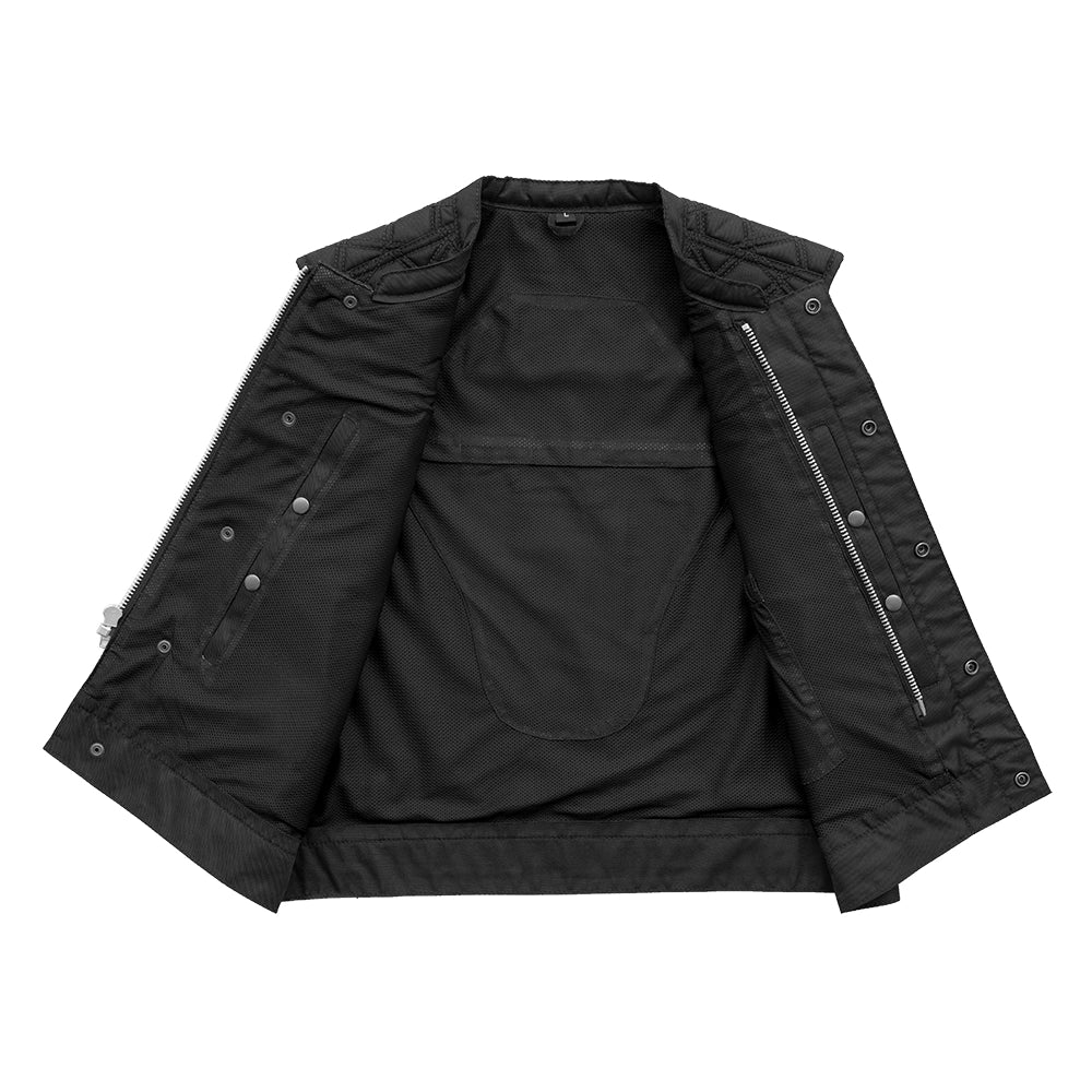Upside Moto Mesh Men's Motorcycle Vest Men's Moto Mesh Vest First Manufacturing Company