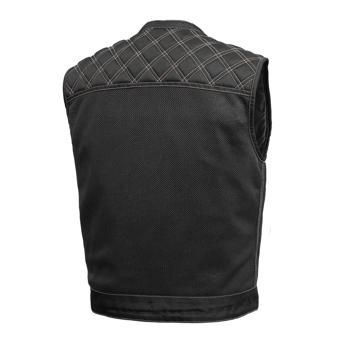 Upside Moto Mesh Men's Motorcycle Vest Men's Moto Mesh Vest First Manufacturing Company