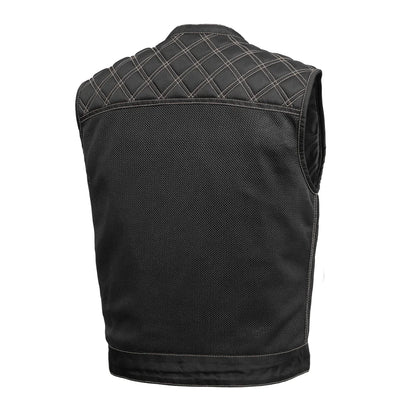 Upside Moto Mesh Men's Motorcycle Vest Men's Moto Mesh Vest First Manufacturing Company