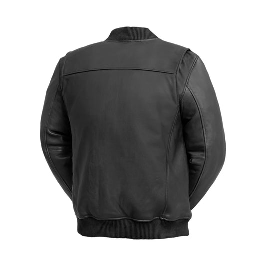 Willie Men's Motorcycle Leather Jacket Men's Leather Jacket First Manufacturing Company